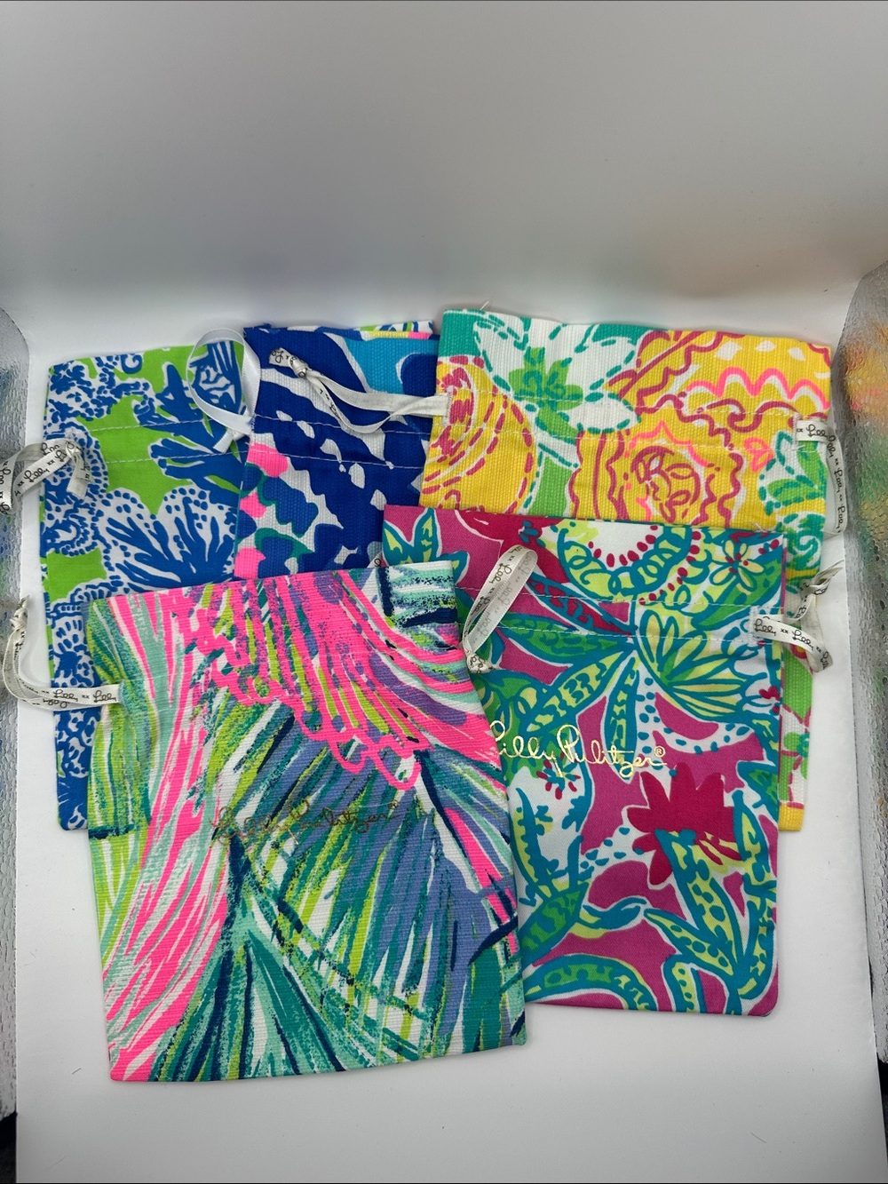 Lilly Pulitzer (5) Jewelry  Drawstring Pouches -